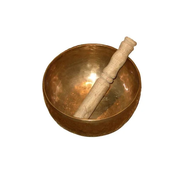 Offre Spéciale Bol chantant tibétain en alliage de 7 Métaux - 600g à 699g