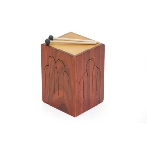 Tambour de bois Baba Tong Double Basse 10 notes en FA - Feeltone Top Vente