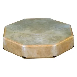 Tambour chamane octogonal 14" + Batte Dernière Chance