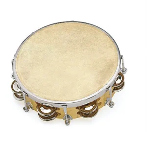 Tambourin 8" réglable avec 1 rangée de cymbalettes Quantité Limitée