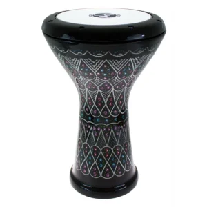 Derbouka Egypte Alu Gravé Motifs Peints - Sawt El Ahram Promotion Saisonnière