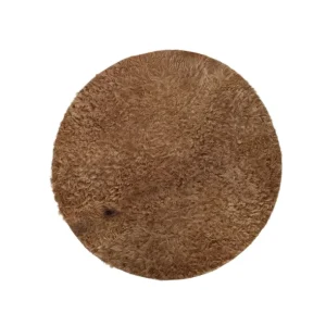 Peau de dromadaire avec poils - Ø 60 cm Promotion