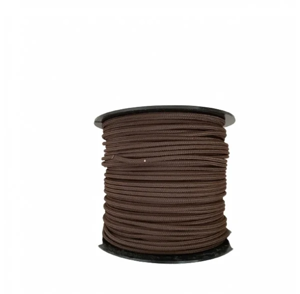 Bobine de Corde pré-étirée pour Tambour Chamane - 100 mètres x 3mm - Dyneema - Marron Retour Gratuit
