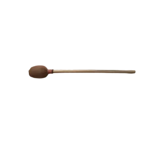 Batte de tambour chamane - Modèle fin en bambou avec feutrine dure - 34 cm Nouvel Arrivage