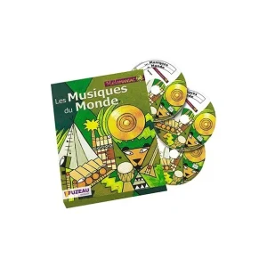 Prix Bas Musiques du monde coffret avec 3 Cd éditions Fuzeau