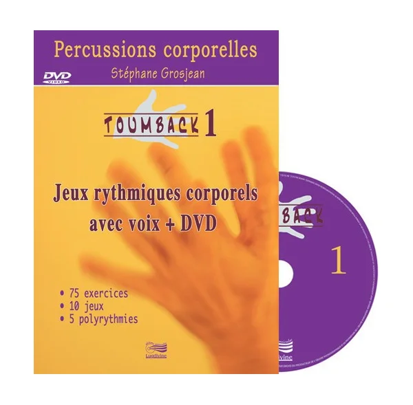 TOUMBACK 1 - Percussions corporelles - DVD Marque