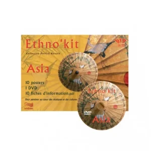 Ethno‘Kit Asia - 10 Posters + 1 DVD + 1 fichier PDF Prix Réduit