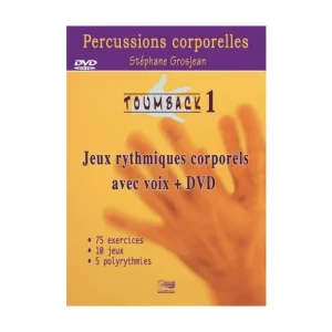Acheter En Ligne TOUMBACK 1 - Percussions corporelles - Livre + DVD