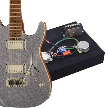 Kit électronique guitare optimisé Harley Benton Fusion HH Haute Qualité