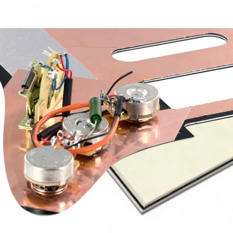 Plaque pré-câblée optimisée HSS vieux blanc Stratocaster® US Produit De Marque