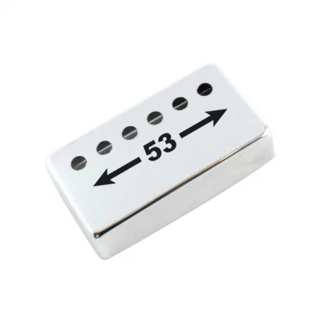 Achat Immédiat Capot humbucker silver nickel 6 trous 53mm chrome