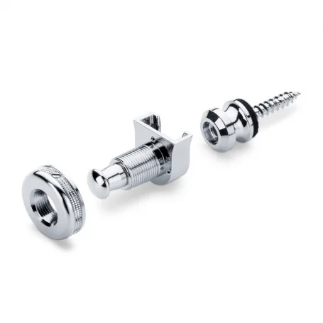 2 attaches sécurité Schaller S-Lock M chrome Offre Limitée