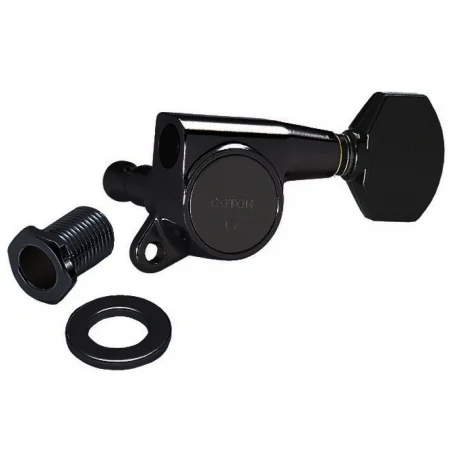 Acheter Direct Mécaniques guitare Gotoh® 6 en ligne SG381 noir