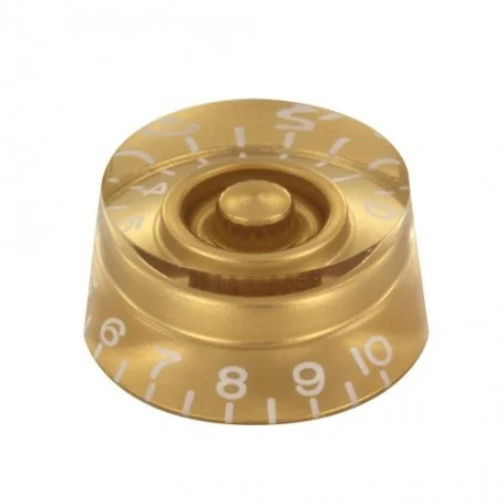 Bouton copie LesPaul cylindrique doré Achat Immédiat