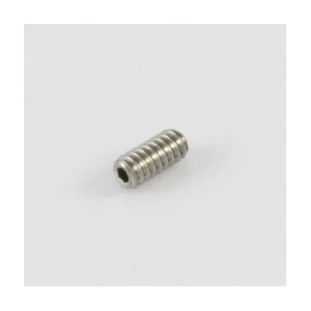 Lot 12 vis pontets métrique tête hexagonale nickel M3x8mm Réduction
