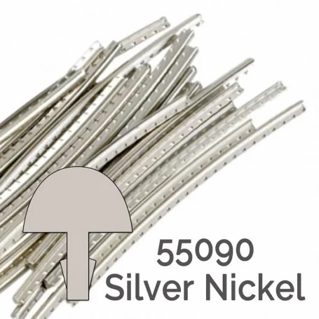 24 frettes Jescar® silver nickel 55090 2,28x1,40mm Quantité Limitée