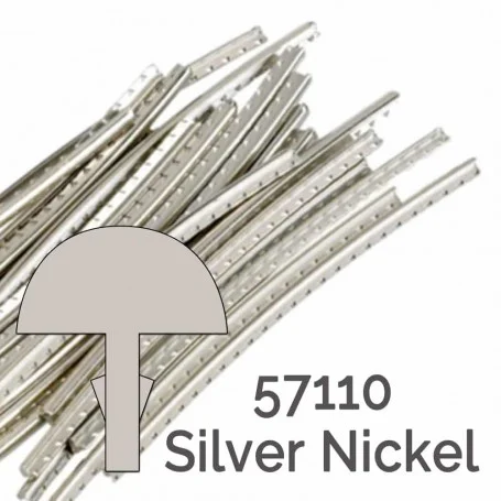 24 frettes Jescar® silver nickel 57110 2,79x1,45mm Nouvel Arrivage