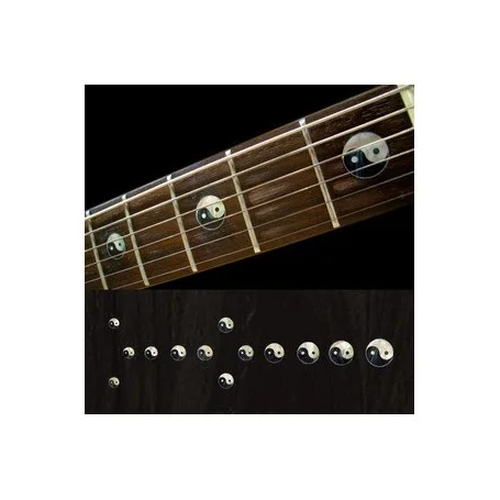 Seulement Aujourd'hui Sticker guitare touche Yin & Yang