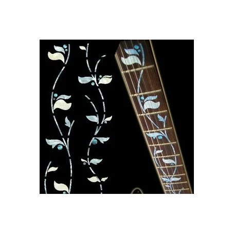 Nouvelle Collection Sticker guitare touche végétal moderne