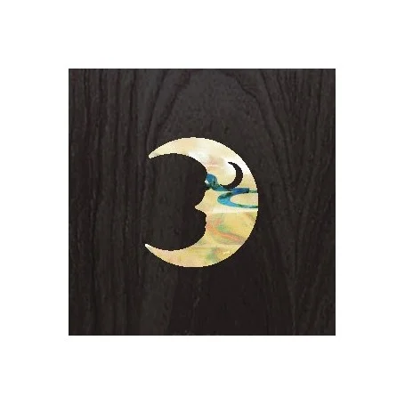 Acheter Direct Petit sticker guitare croissant de lune blanc abalone