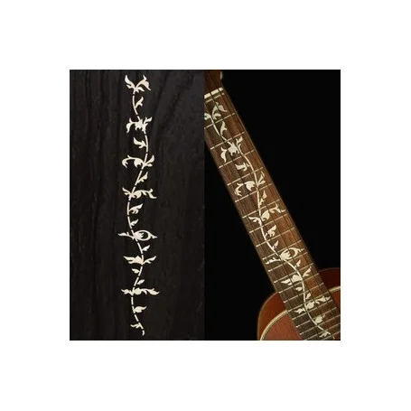 Vente Flash Sticker guitare ukulele vegetal blanc abalone concert