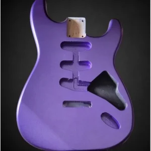 Corps Stratocaster Metallic Violet - Aulne SSS Livraison Express