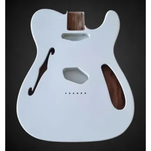Corps Telecaster Thinline Olympic White verni gloss Offre Limitée