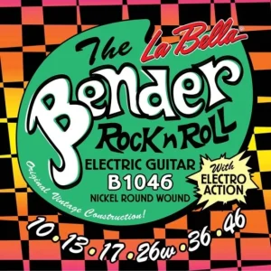 Promotion Cordes La Bella Bender Light, Rock‘n roll Vintage