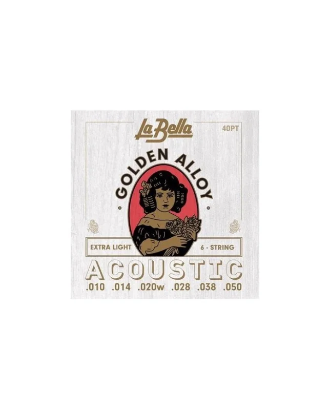 Cordes La Bella Light pour guitare acoustique Certifié