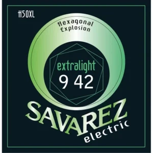 CORDES ÉLECTRIQUE EXTRALIGHT 009-042 SAVAREZ® HEXAGONAL EXPLOSION Nouvel Arrivage