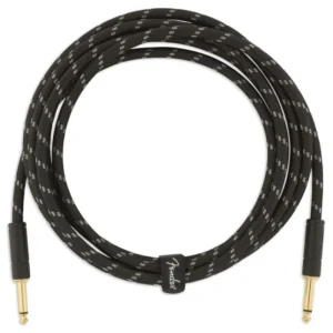 Acheter Direct Cable Droit Fender Deluxe Series Instrument (3m) Tweed Noir