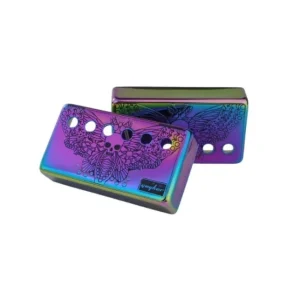 Couvre-Micro Humbucker Butterfly Rainbow -Guyker Offre Du Jour