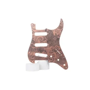 Dernière Chance Pickguard Butterfly en laiton marron pour Fender Stratocaster