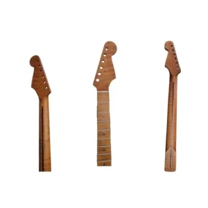 Manche Stratocaster 1 Pièce en érable flammé et finition satinée Quantité Limitée