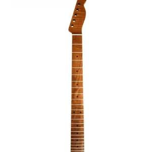 Manche Telecaster 1 pièce en érable flammé et vernis satin Satisfait Ou Remboursé