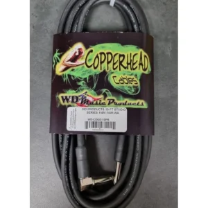 Câble jack WD Copperhead Platinum 10ft – Embout droit et coudé Dernier Modèle