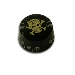 Bouton US tête de mort dorée 24 cannelures Prix Promo