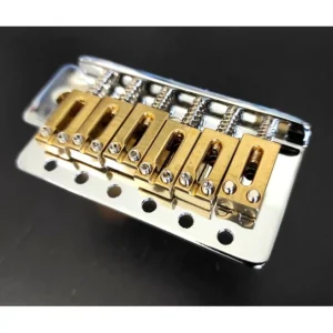 Tremolo Strat Chrome bloc Zinc et pontets en laiton massif 10.5mm Petit Prix