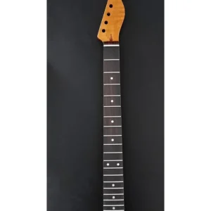 Expédié Aujourd'hui Manche Telecaster érable flamé torréfié et touche Palissandre