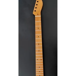 Authentique Manche Telecaster verni mat en érable torréfié, touche érable