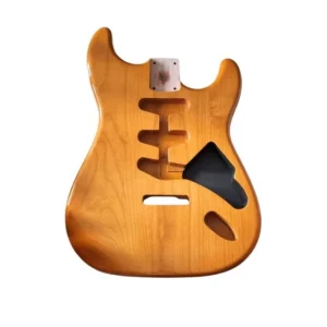 Corps Stratocaster en Aulne 3 pièces, finition naturelle vernis Livraison Express