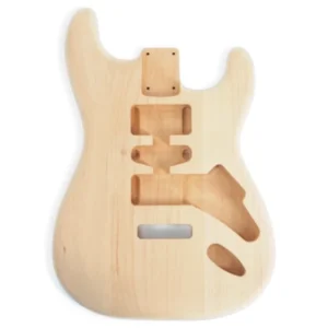 Nouvelle Collection Corps Stratocaster HSH en Aulne 3 pièces unfinished