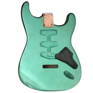 Corps Stratocaster metallic Green, en aulne 3 pièces Vente Directe