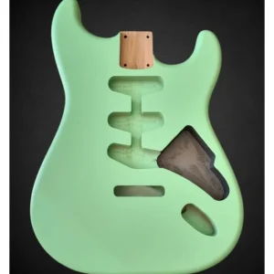 Corps Stratocaster Surf Green Satin Nitro Nouvelle Collection