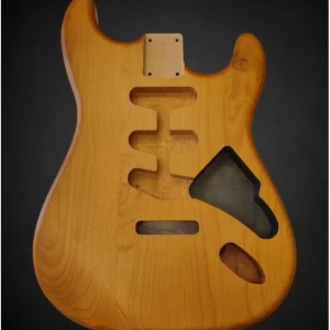 Achat Immédiat Corps Stratocaster Natural Wood Satin Nitro - Aulne SSS