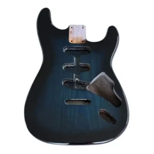 Pas Cher Corps Stratocaster Blue Burst, SSS-en frêne 3p