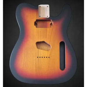 Expédition Rapide Corps Telecaster HS, Sunburst 3 tons, verni nitro