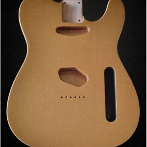 Corps Telecaster Sparkle Gold, double binding en Aulne Affaire À Saisir