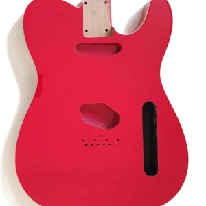 Corps Telecaster Fiesta red, double binding, Aulne 3 pièces Jusqu'à Épuisement Des Stocks