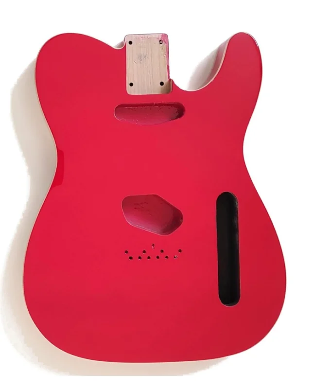 Corps Telecaster Fiesta red, double binding, Aulne 3 pièces Jusqu'à Épuisement Des Stocks